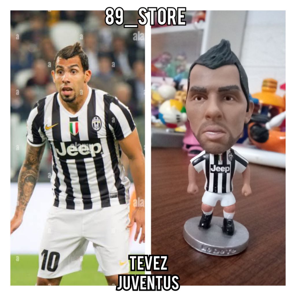 Figure Soccer Kodoto Soccerwe Tevez Juventus