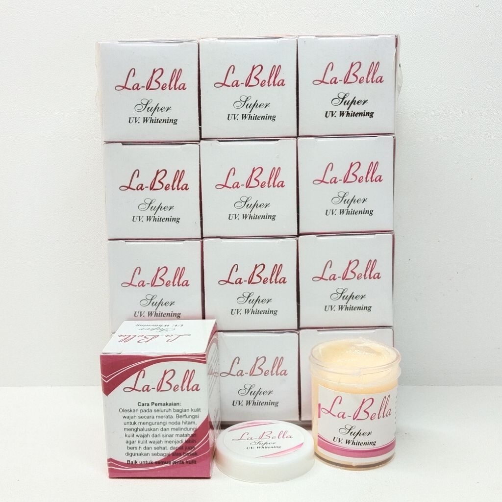 LUSINAN Cream LaBella SP pink Whitening Siang malam