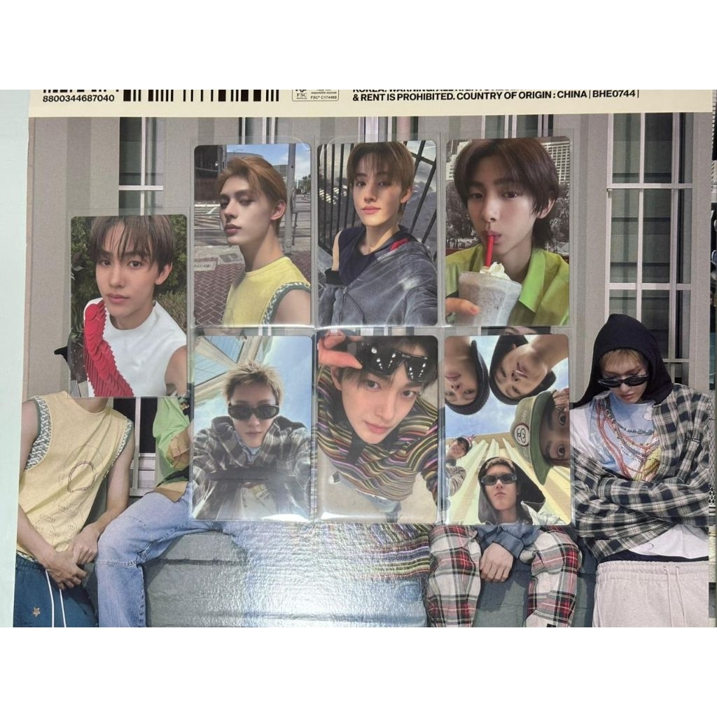 Photocard Pc Cortis Vinyl Official Keonho Juhoon Seonghyeon James Martin