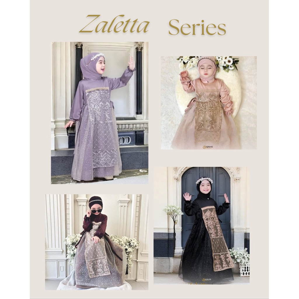 Gamis anak zaletta by qavio