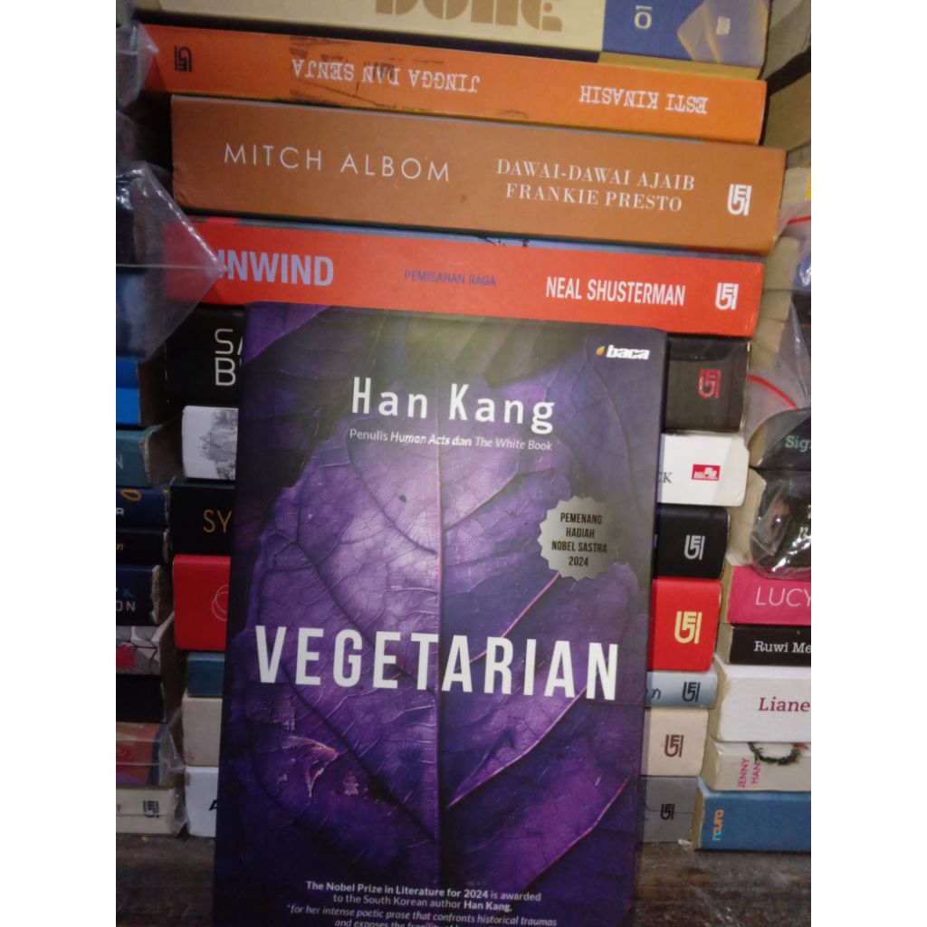 NOVEL PRELOVED TERJEMAHAN KOREA HAN KANG VEGETARIAN