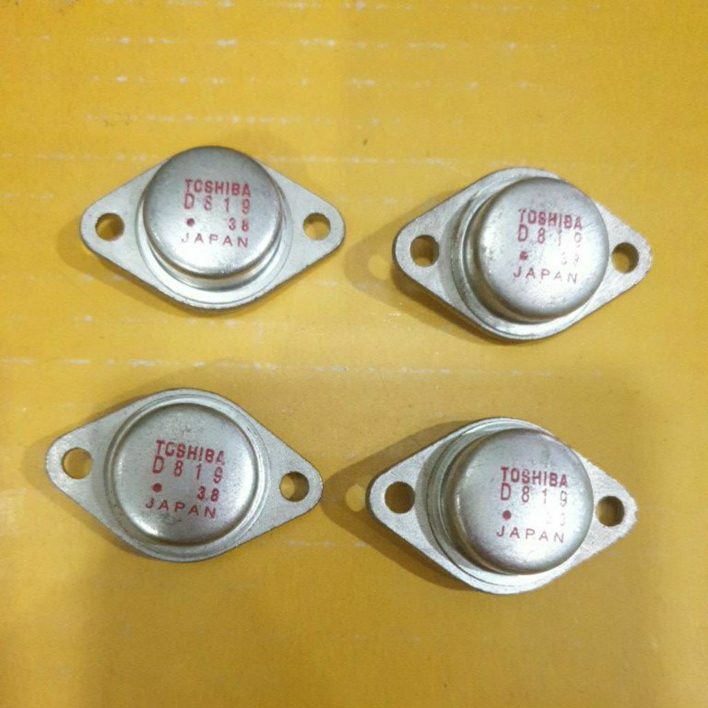 D 819 TOSHIBA - TRANSISTOR JENGKOL NPN ASLI ORI