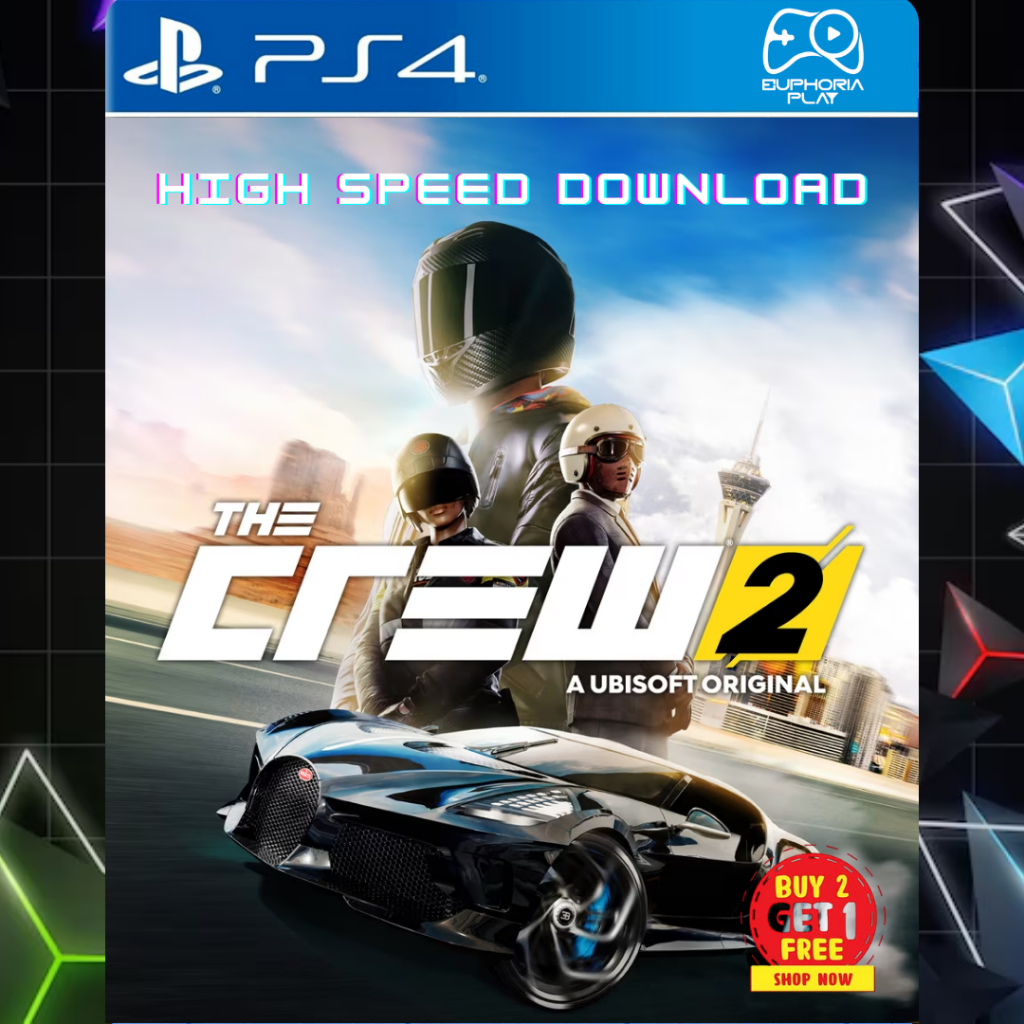 The Crew 2 – Game PS4 HEN Digital (Format PKG) | Full Version
