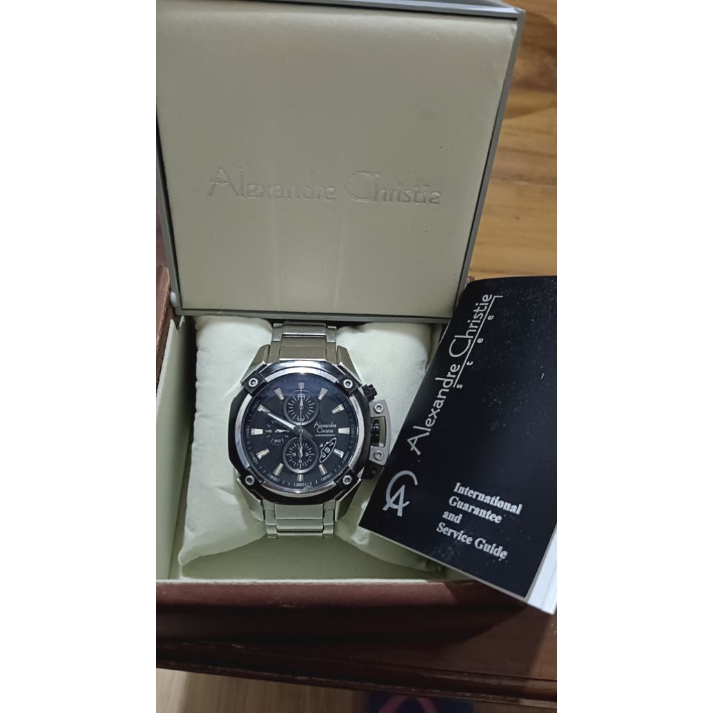 jam tangan pria Alexandre Christie AC 6225 MC.