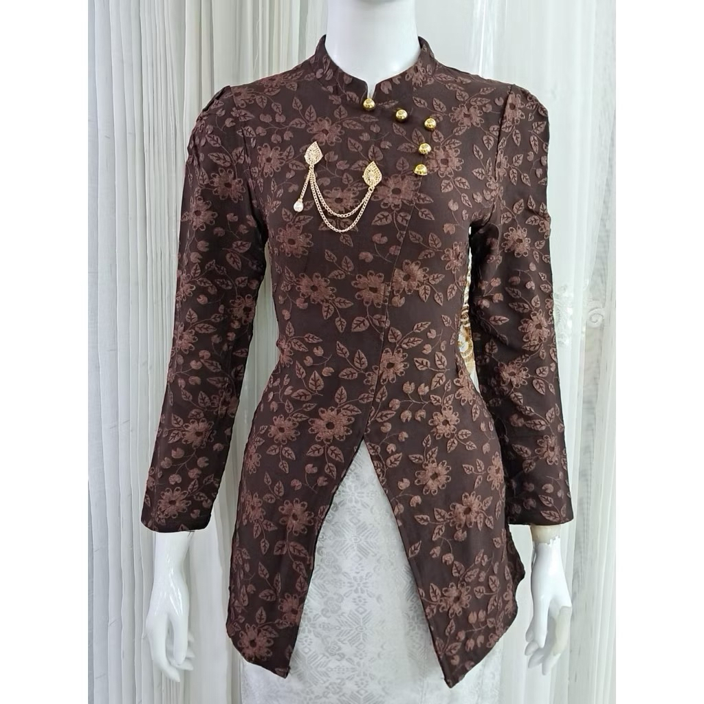 Atasan Kebaya Janggan  FUKURO Jaguar /Kebaya janggan moder/ Kebaya acara formal