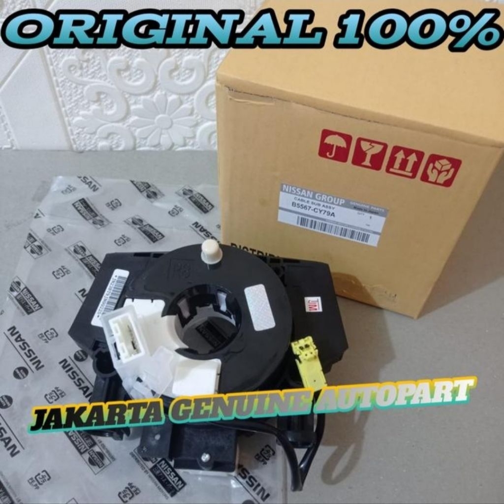 kabel spiral klakson Nissan grand Livina original