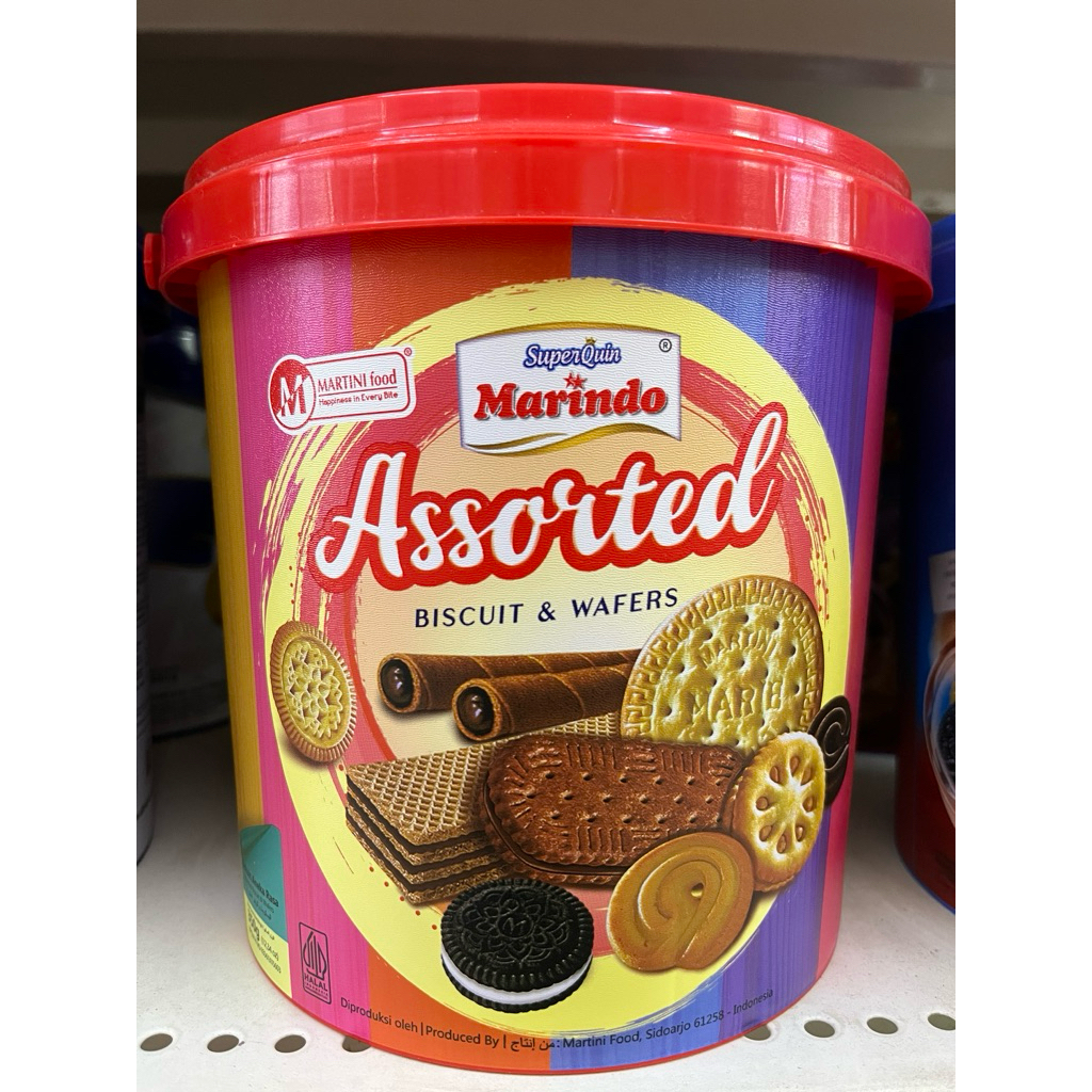 SUPERQUIN MARINDO ASSORTED BISCUIT & WAFER 350gr