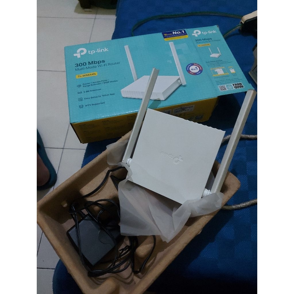 wifi router tplink wr844n second
