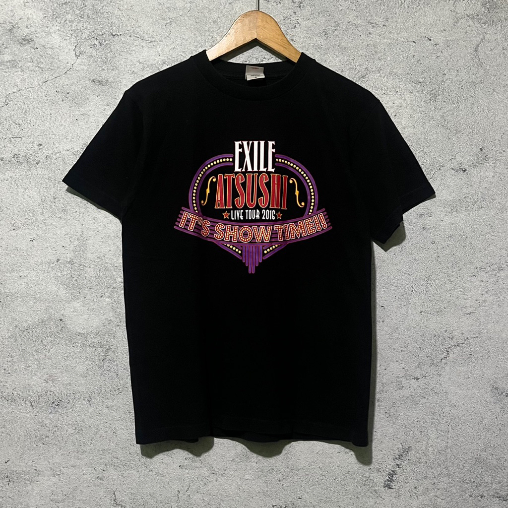 EXILE ATSUSHI kaos band  tshirt band