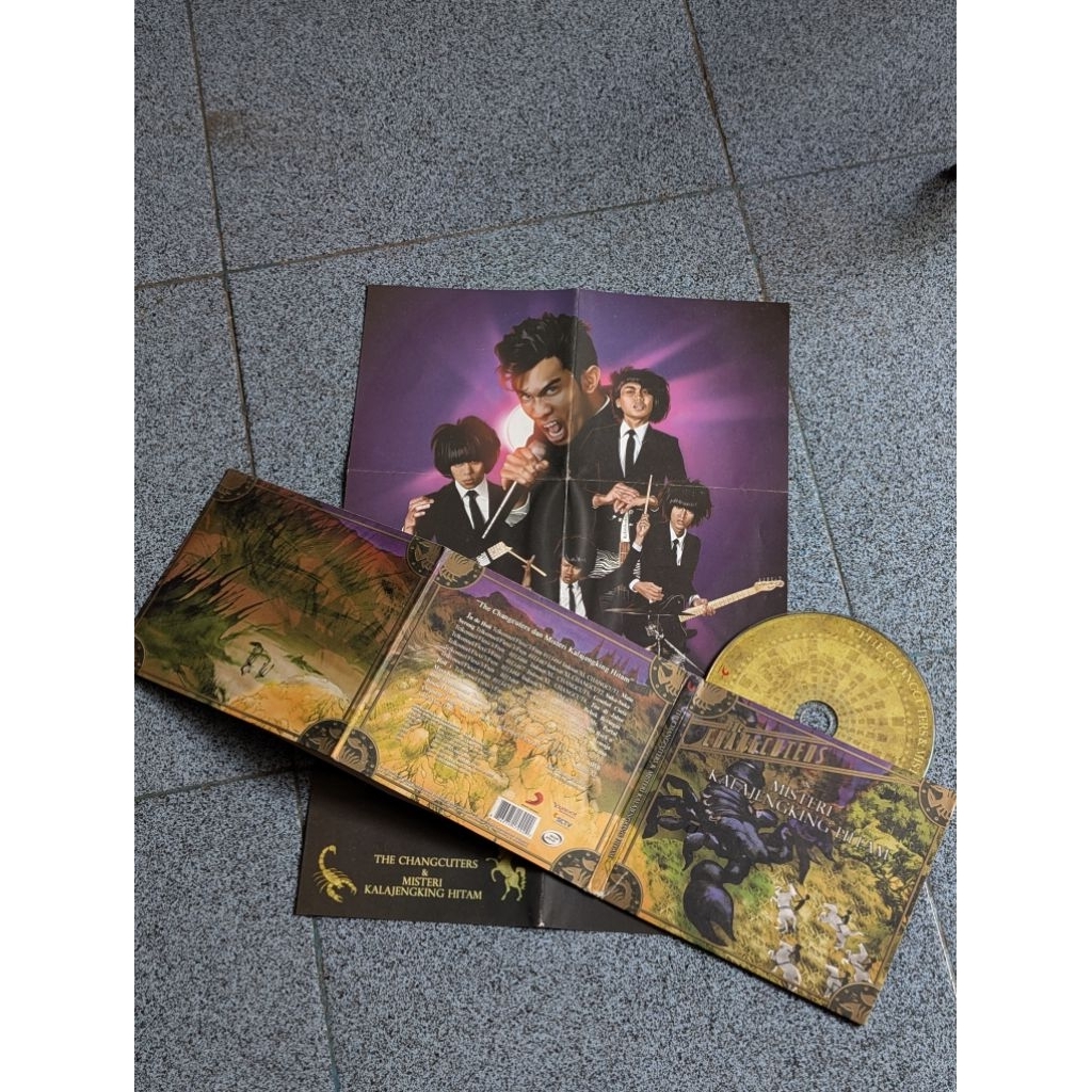 CD The Changcuters album Misteri Kalajengking Hitam