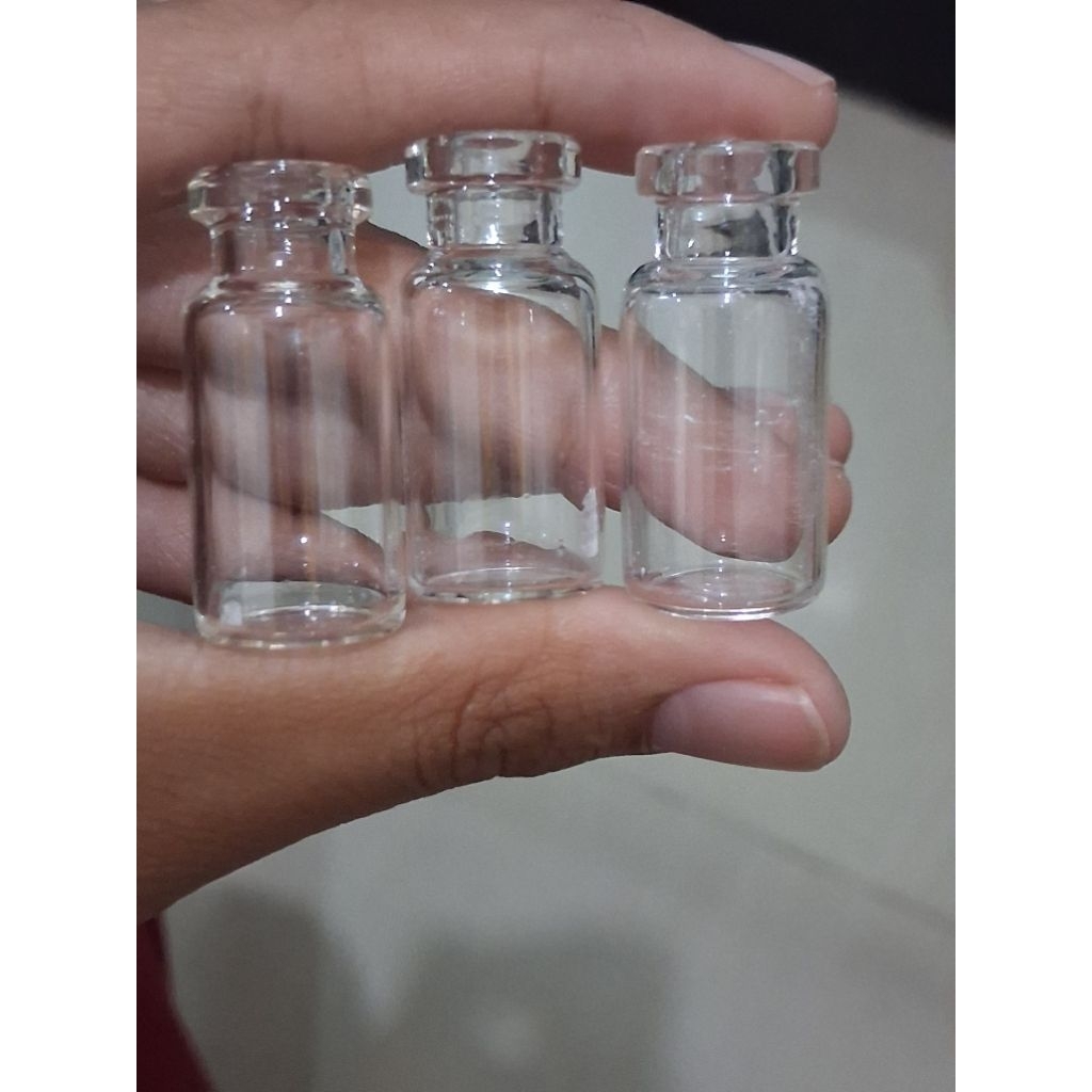 Botol Kaca Vial 3ml/ Botol Vial Kb 3ml / Botol tester Parfum