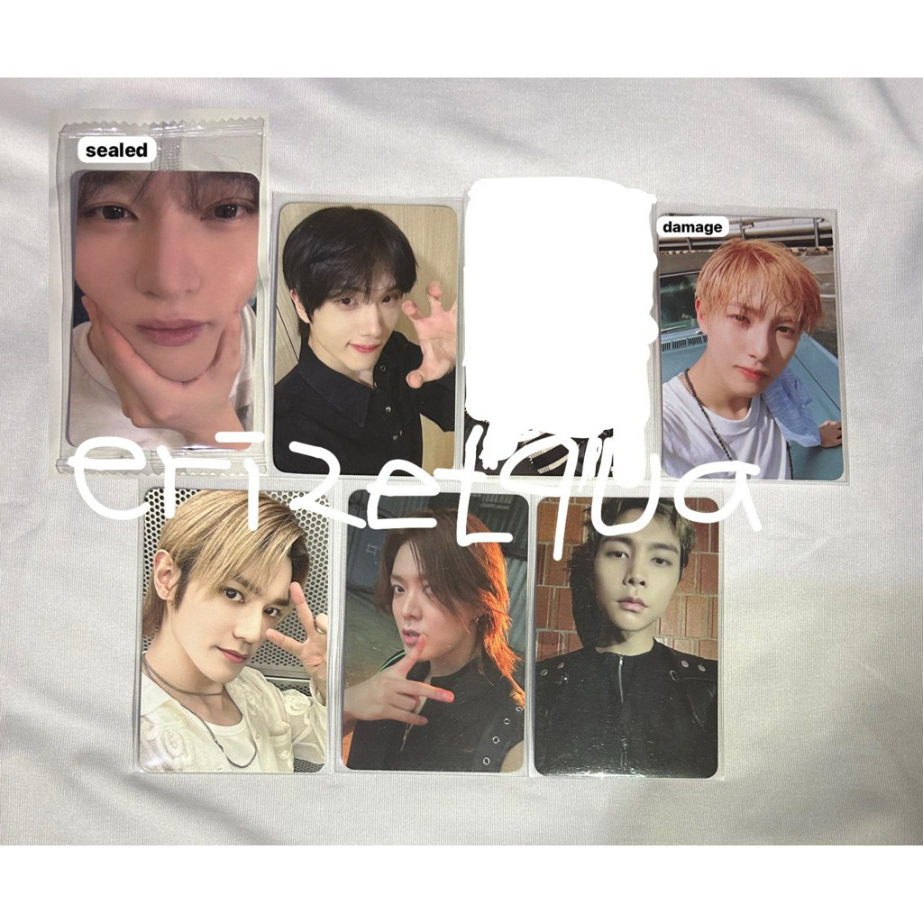 TAKE ALL PHOTOCARD OFFICIAL NCT DREAM 127 CHENLE ZOOM JISUNG MAUNG RENJUN KECEBUR TAEYONG YUTA JOHNN