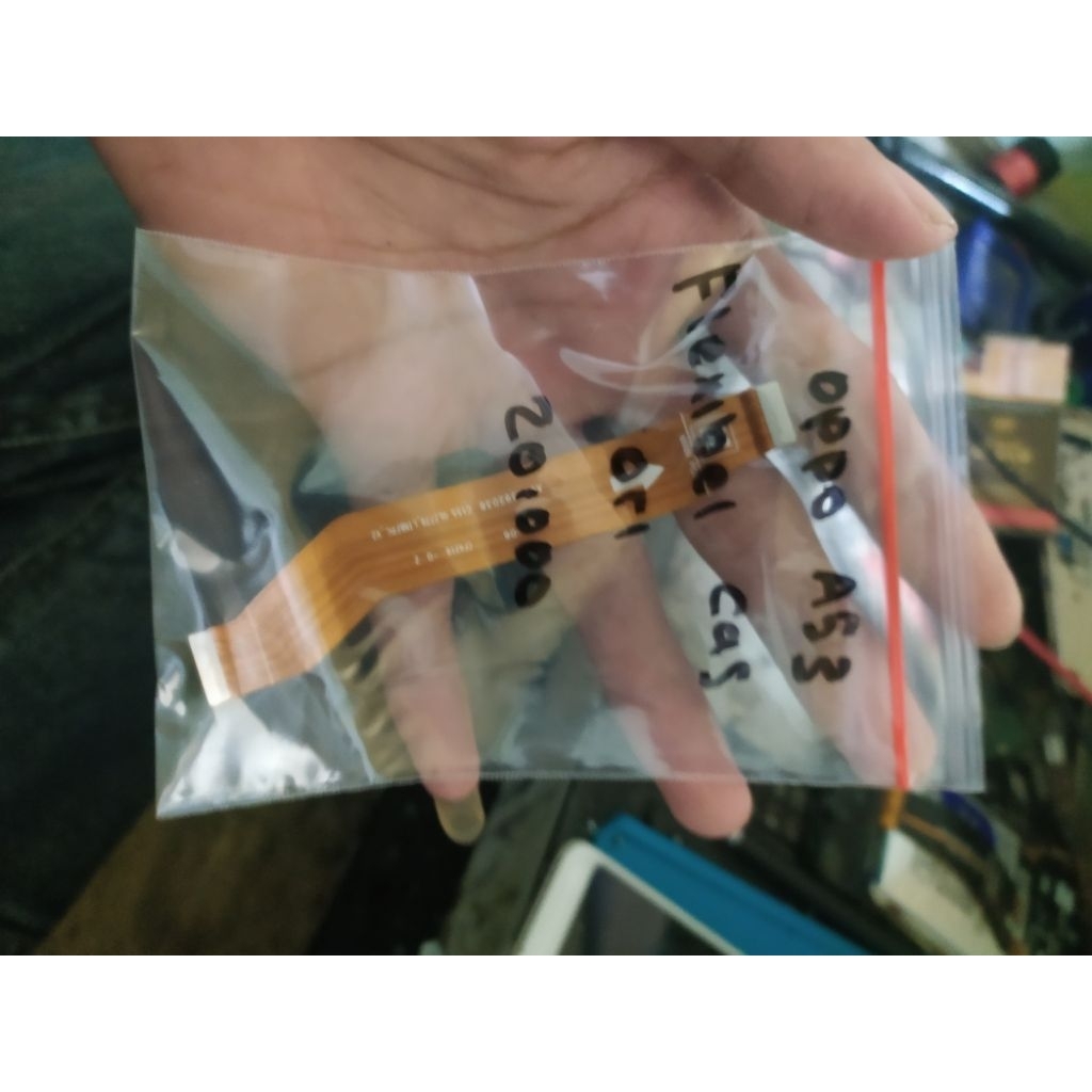 Flexible Cas Oppo A53 Original Cabutan Second