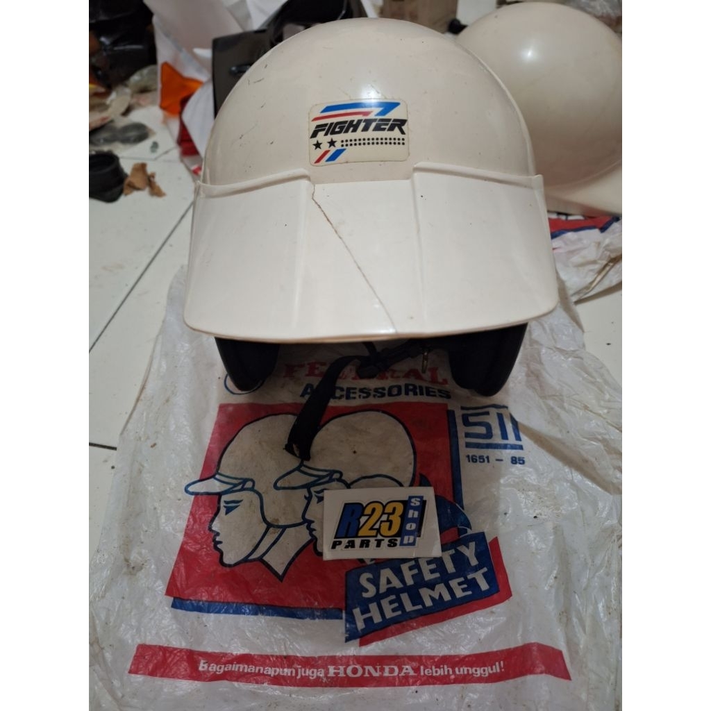 Helm fighter honda original baru stok lama