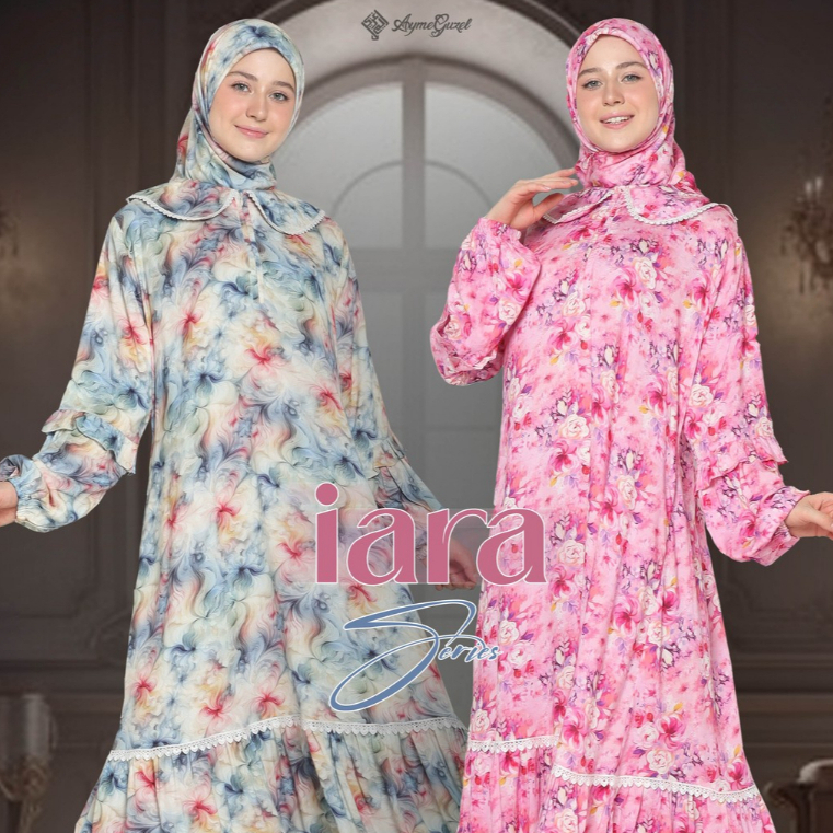 IARA Dress by Aymeguzel | Gamis Couple untuk pasangan ibu dan anak 10 sampai 11 tahun | Tampilan Can