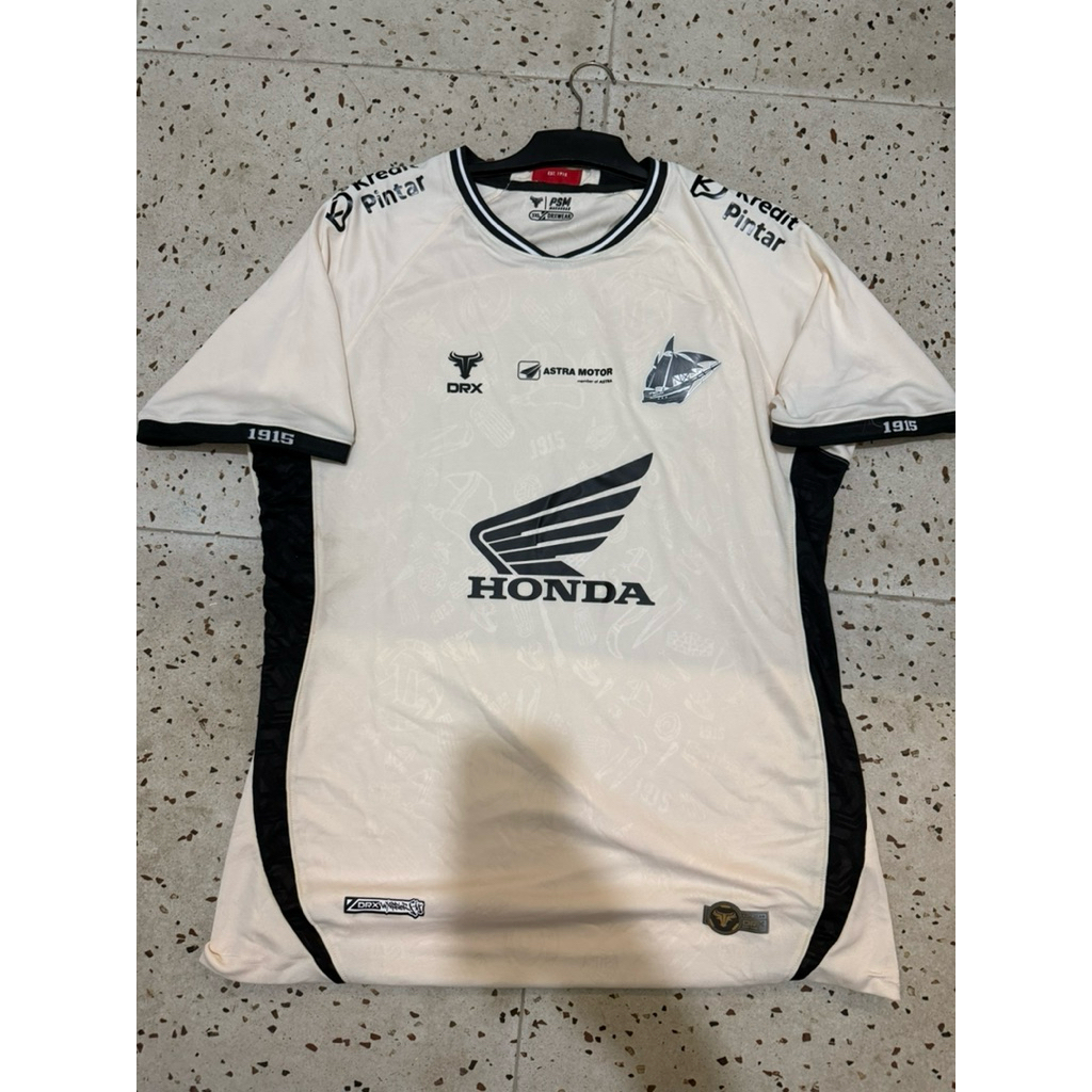 Jersey PSM Makassar Away Player Issue