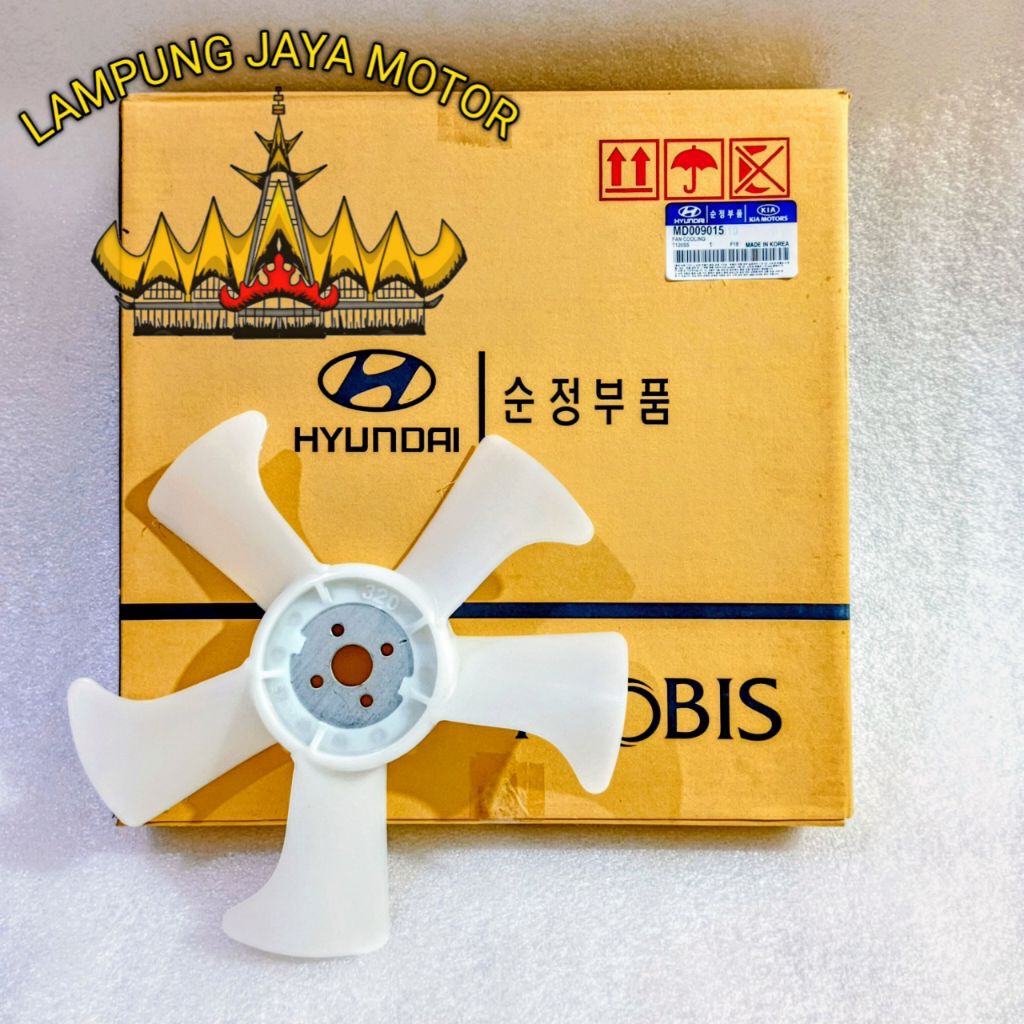 KIPAS FAN RADIATOR MITSUBISHI T120SS / L300 BENSIN (HYUNDAI)