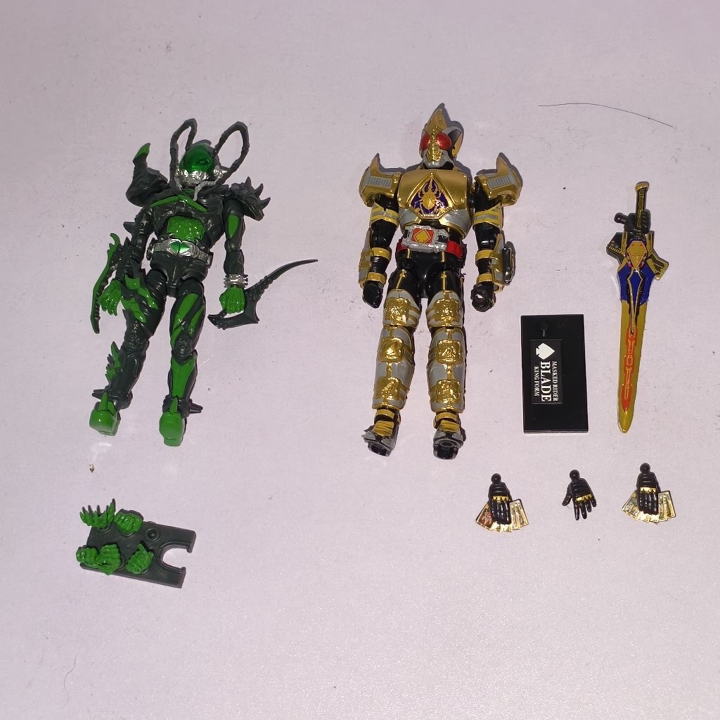 Sodo/Shodo Kamen Rider Blade King and Joker set BIB loose