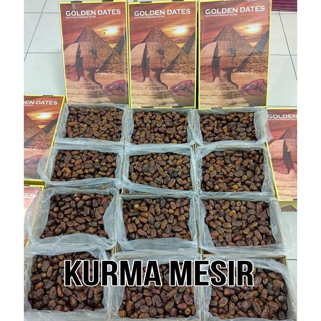 Kurma Golden Valley  3 Kg - Manis, Empuk, Premium