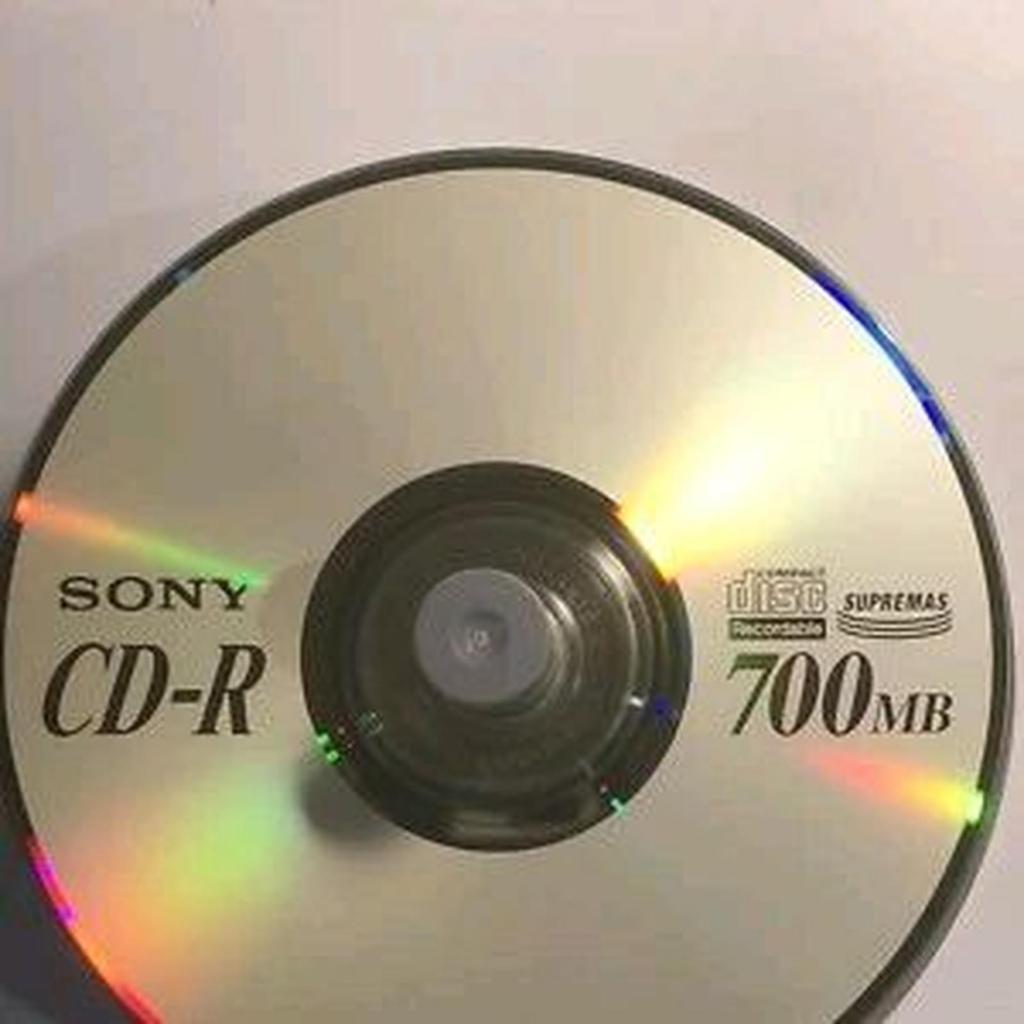 Sony CD-R 700MB Blank Disc – Media Penyimpanan Data-Musik-Video