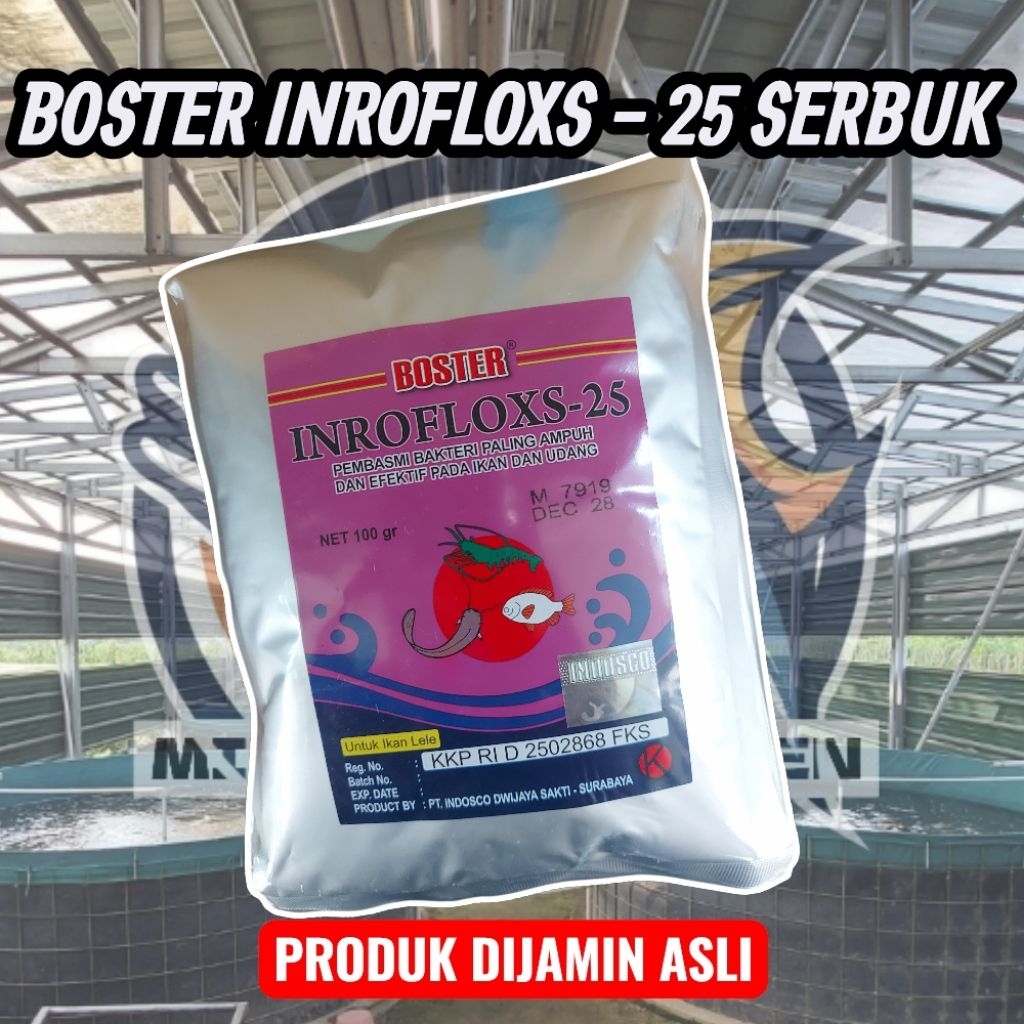 BOSTER INROFLOXS - 25 SERBUK