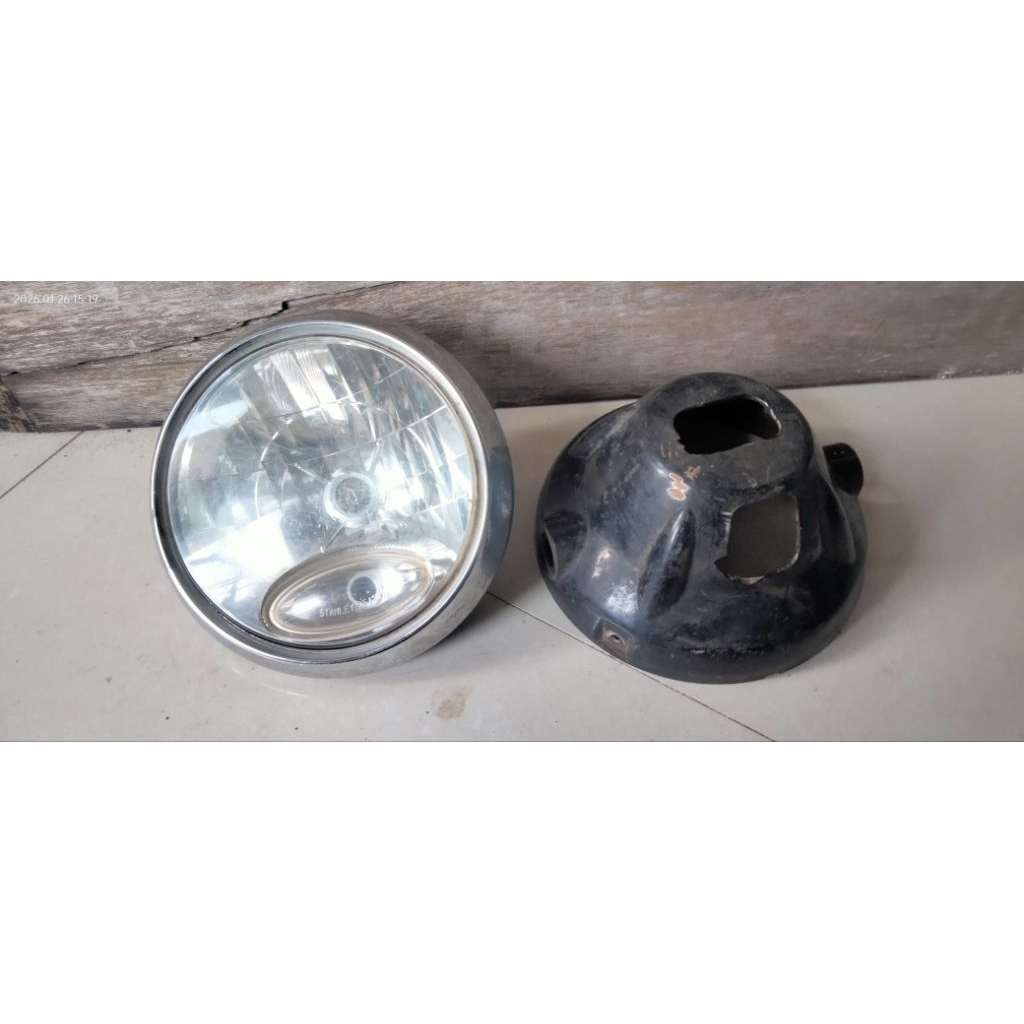 lampu bulat scorpio/rxking