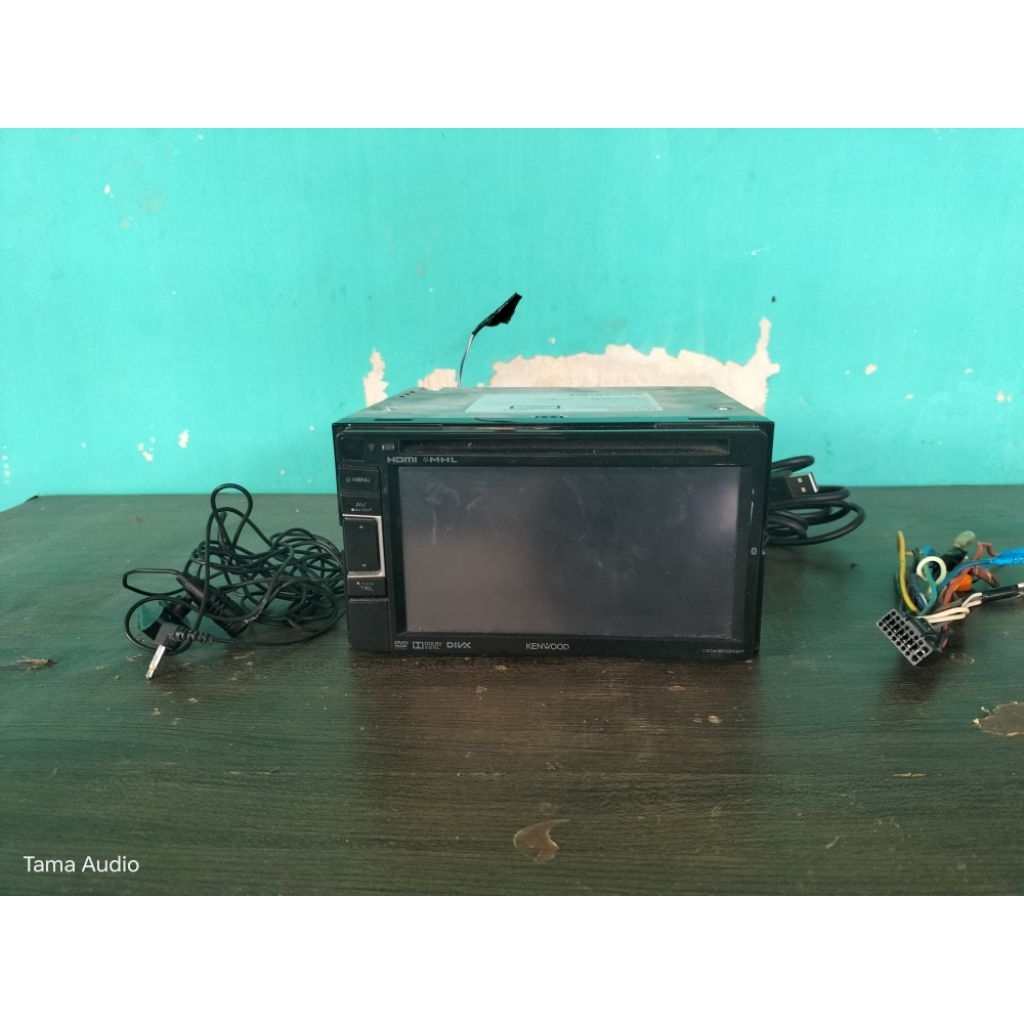 Double din Kenwood DDX5035BT bluetooth second segel normal