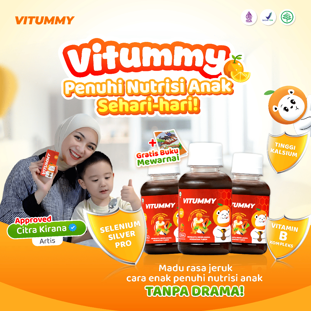 Vitummy - Paket Ceria 3 Botol 130Ml