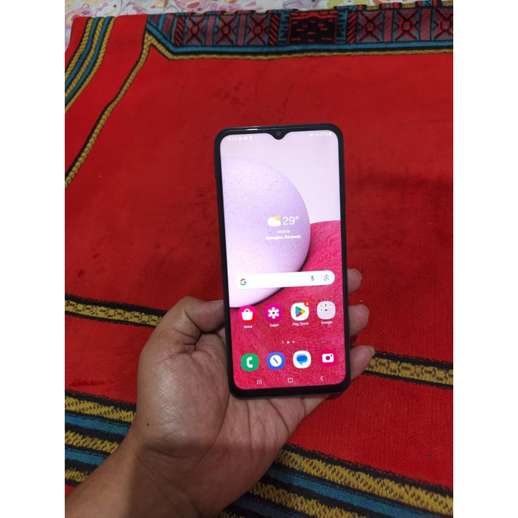 samsung a13 ram 6gb sein 128gb normal ori hp game bagus murah garansi resmi murah nett