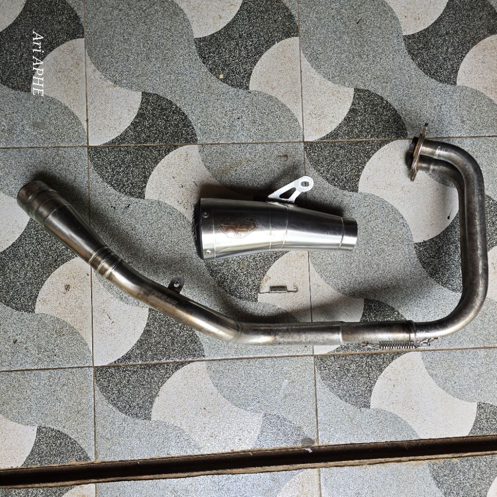 knalpot r9 gp series original fullsystem ninja 250 fi old