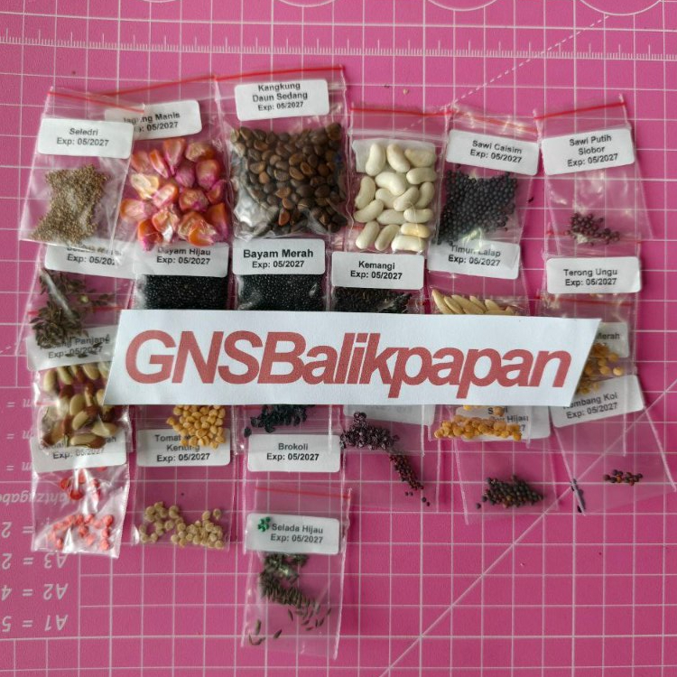 BENIH SAYURAN PAKET 25 MACAM BENIH SAYURAN PEMULA