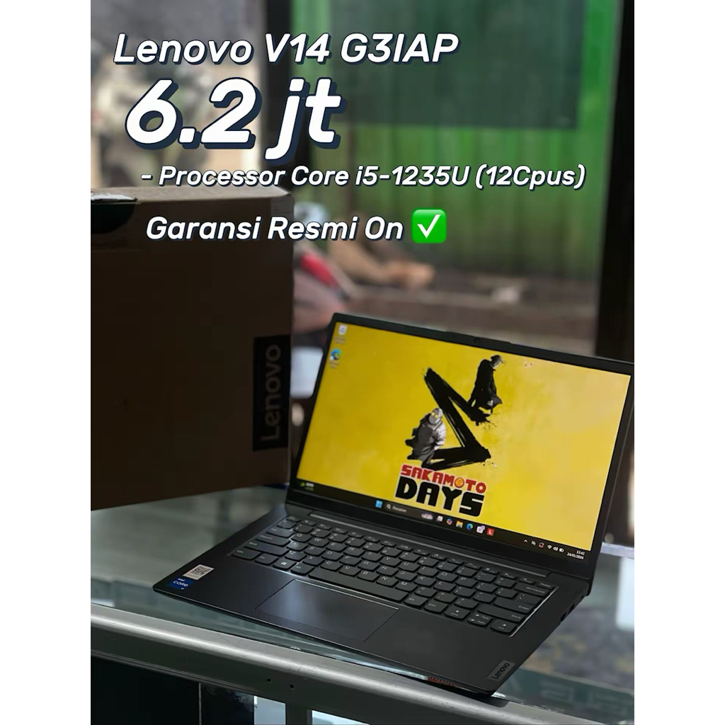 Lenovo V14 Garansi Resmi on i5 Gen 12