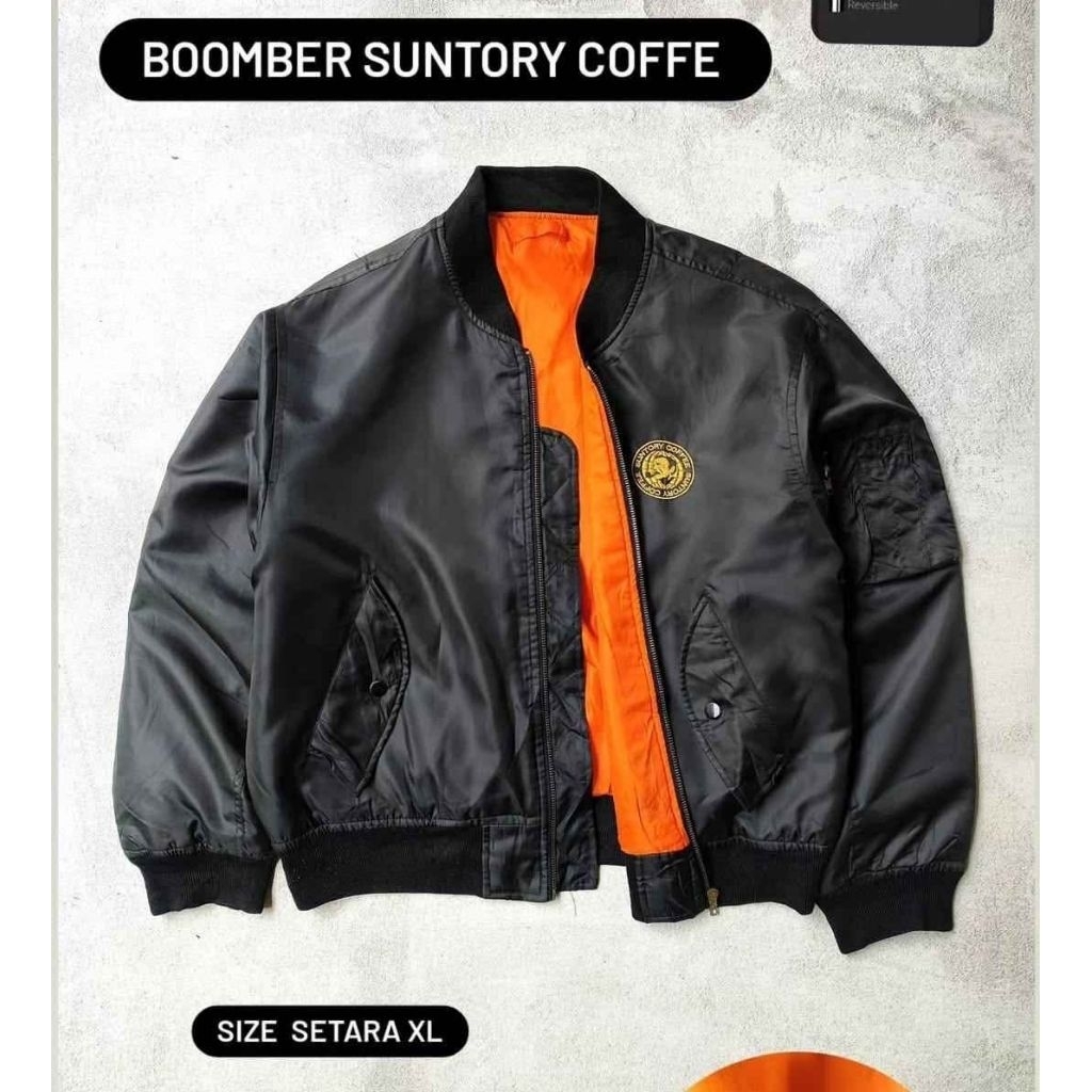 boomber jacket suntory coffe