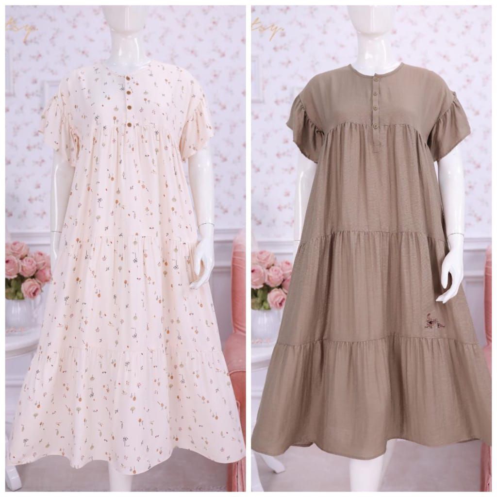 FALINE SUMMER SUMMER VIVEE TAUPE SUMMER SIZE S M L XL XXL BY DITSY EDISI FEBRUARI 2026