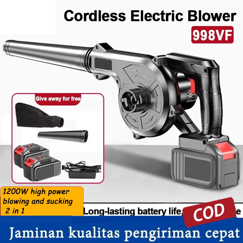 NEW Mesin Blower Baterai 998VF 3 IN 1 meniup / menghisap menghisap Blower Keong Mesin Blower