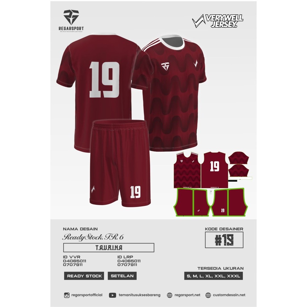 Regarsport - 75 Jersey stellan,atasan dan bawahan untuk sepak bola