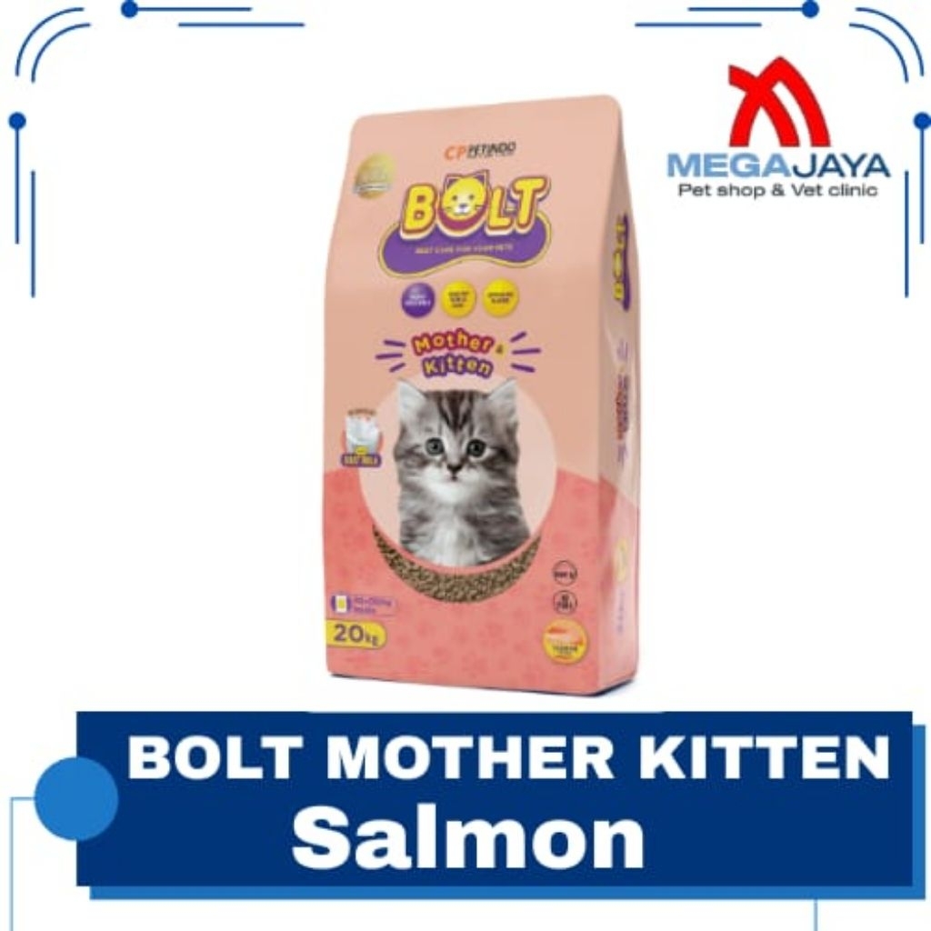 BOLT MOTHER KITTEN SALMON FLAVOR 20KG