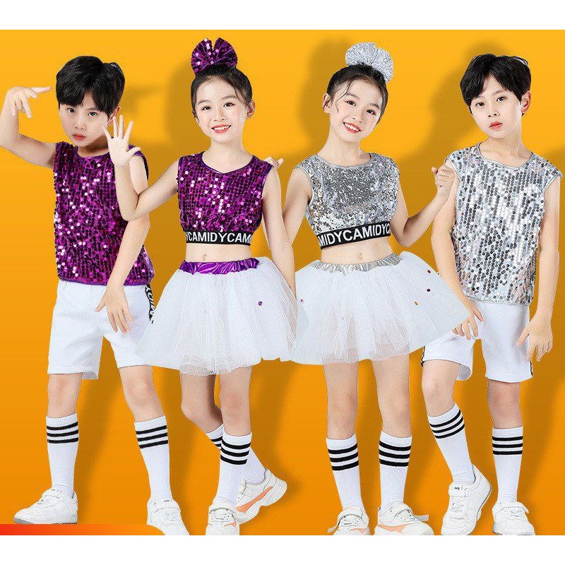 [JEWELS KIDS] FELICE BLINK DANCE SET/ SETELAN BAJU KOSTUM DANCE COUPLE HIPHOP IMPORT/ SETELAN BAJU F