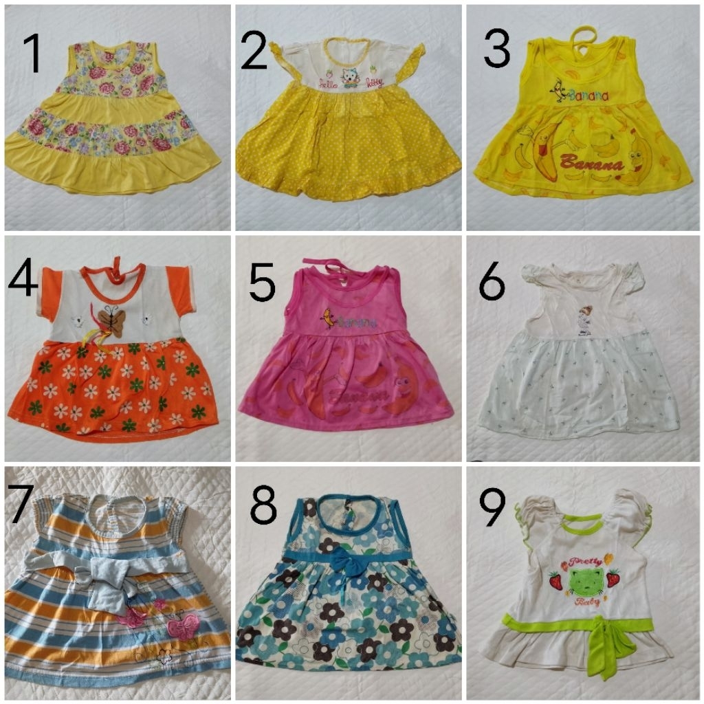 Dress/Gaun bayi preloved (Baca Deskripsi)