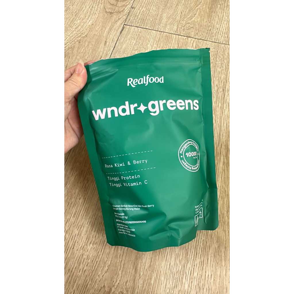 REALFOOD WNDRGREENS Realfood Collagen Bird’s Nest Drink