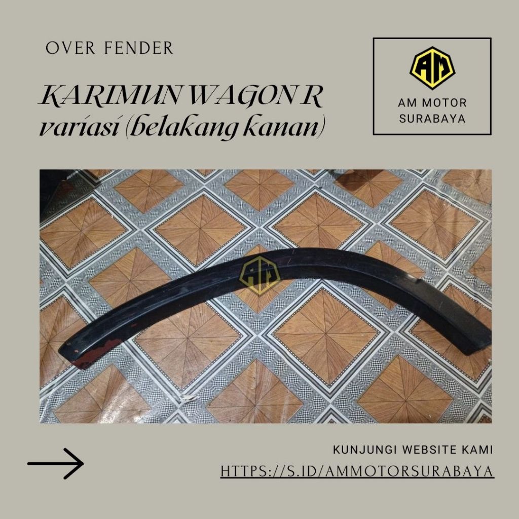 OVER FENDER KARIMUN WAGON R variasi (belakang kanan)