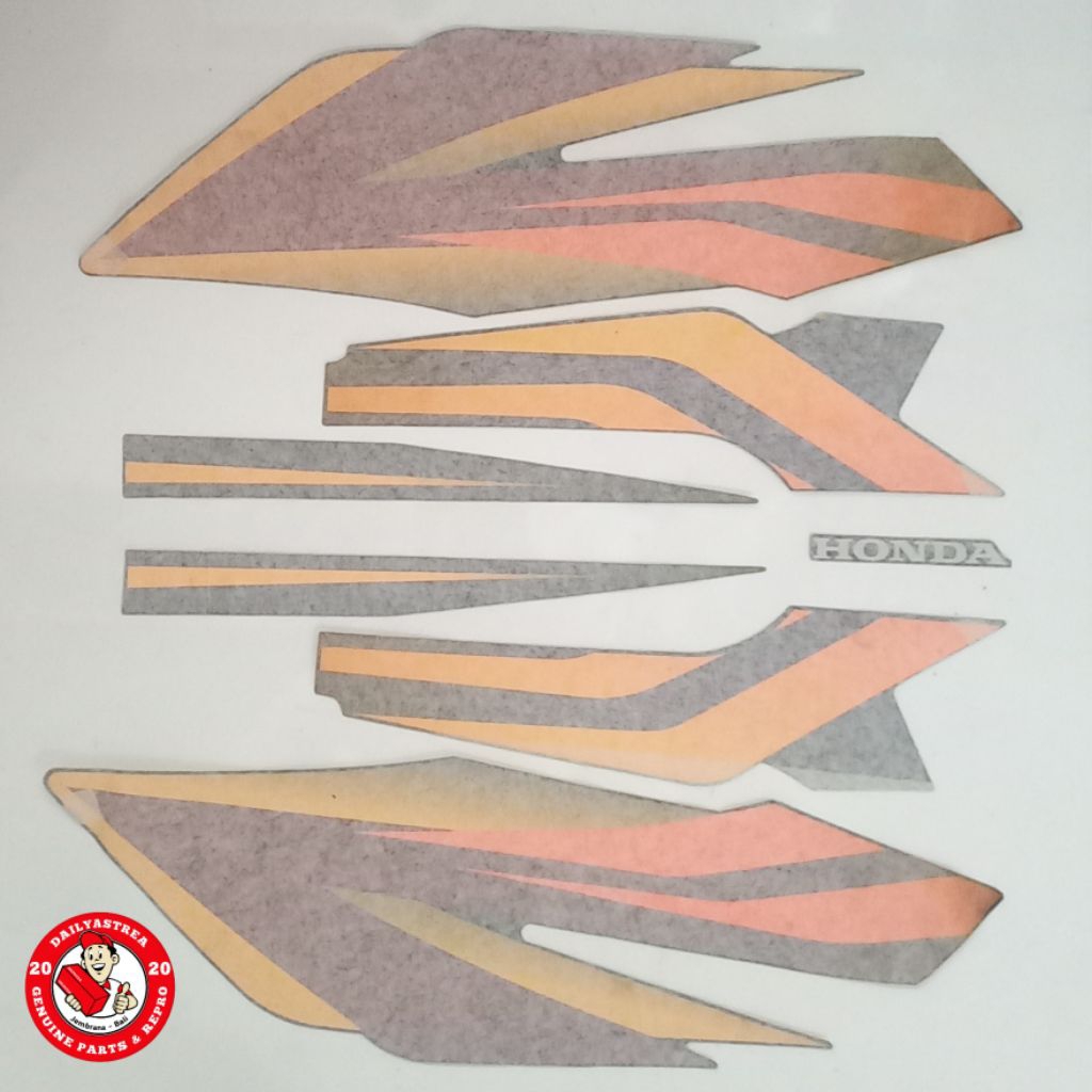 LIS LIST STICKER STRIPING BODI BODY HONDA GLMAX GL MAX NEOTECH 2004 ORIGINAL ORI NOS
