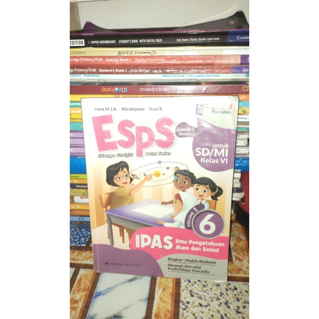 ESPS IPAS SD KELAS 6 ORI BEKAS
