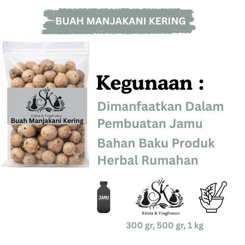 Buah Manjakani Kering / Manjakani Kering