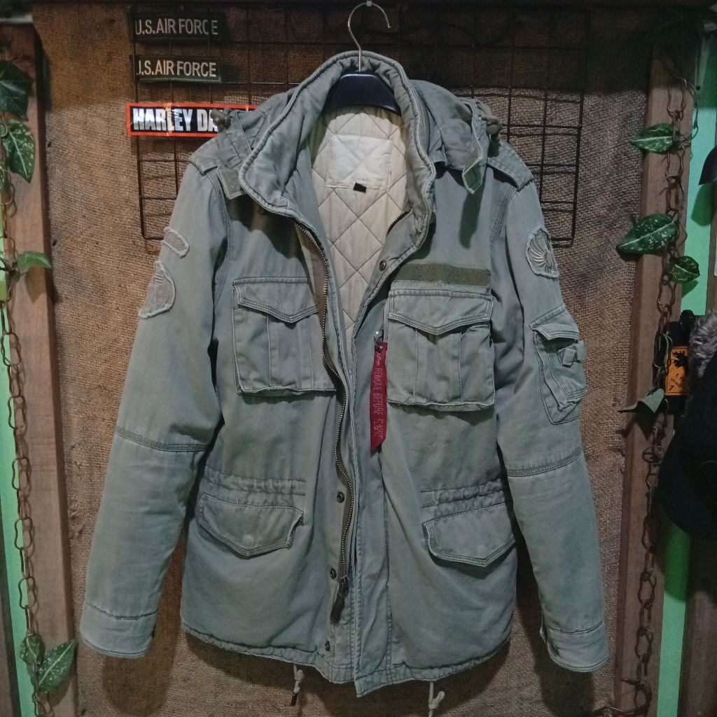 vintage jaket M65 alpha industries