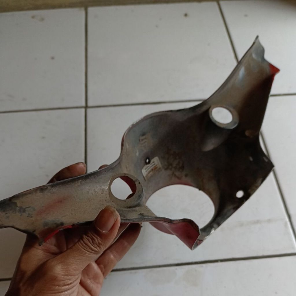 Cover stang pangkon c70 bahan plastik original copotan