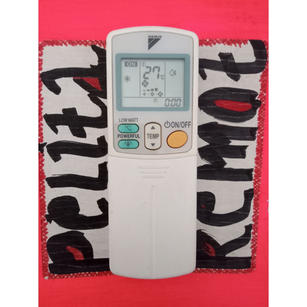 Remote Daikin Low Watt AC inverter original terlengkap