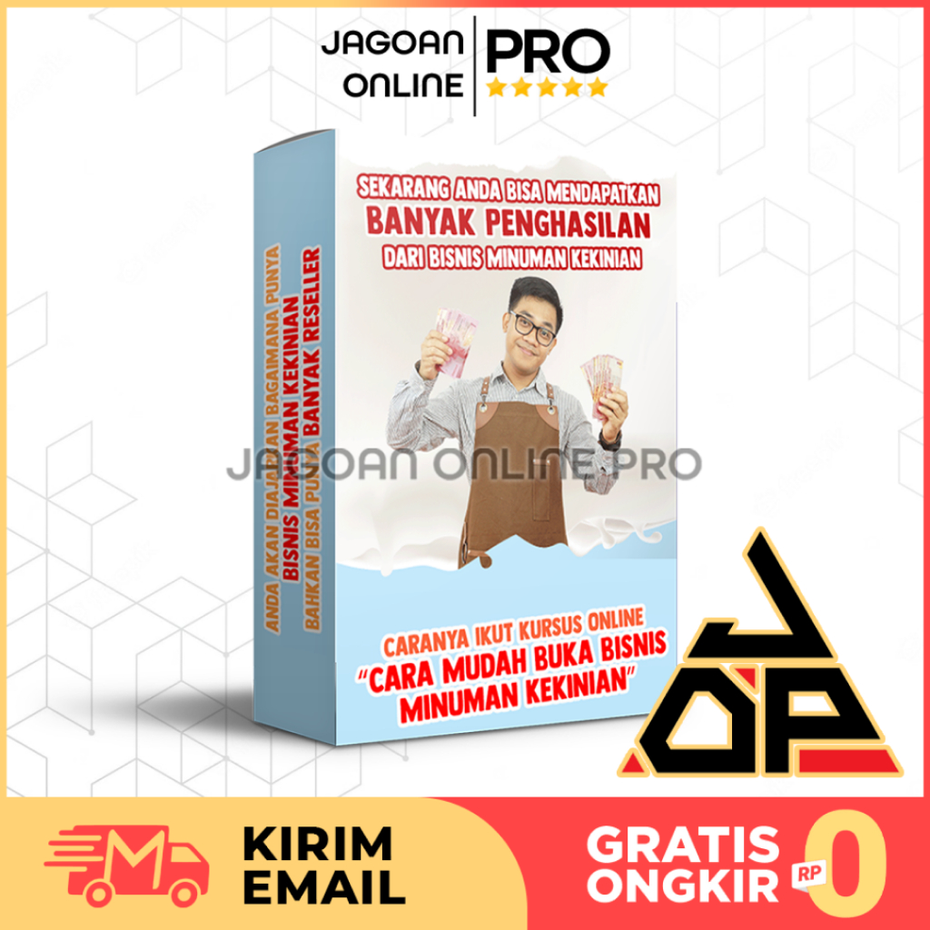 KELAS BISNIS MINUMAN KEKINIAN - PANDUAN DAN RESEP JUALAN MINUMAN KEKINIAN