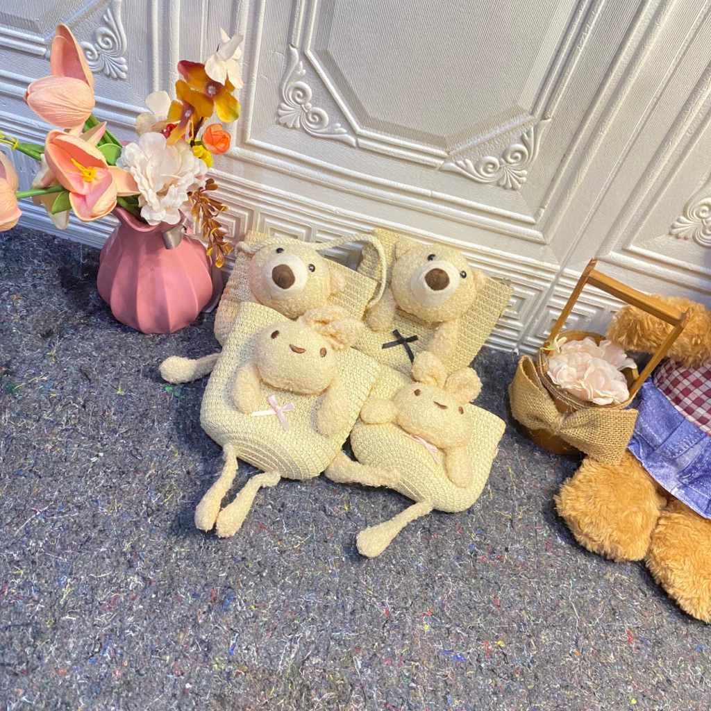 Tas Boneka Anak || Tas Anak Lucu || Tas Rajut Anak Perempuan