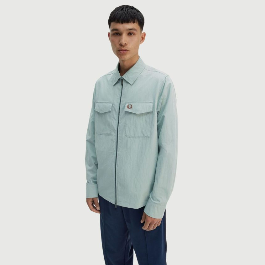 Fred Perry FP Jacket Jaket Outwear Cowo Overshirt